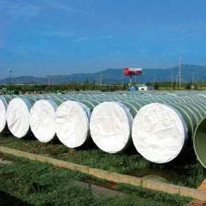 Ống FRP chiều dài cố định có gân tăng cứng